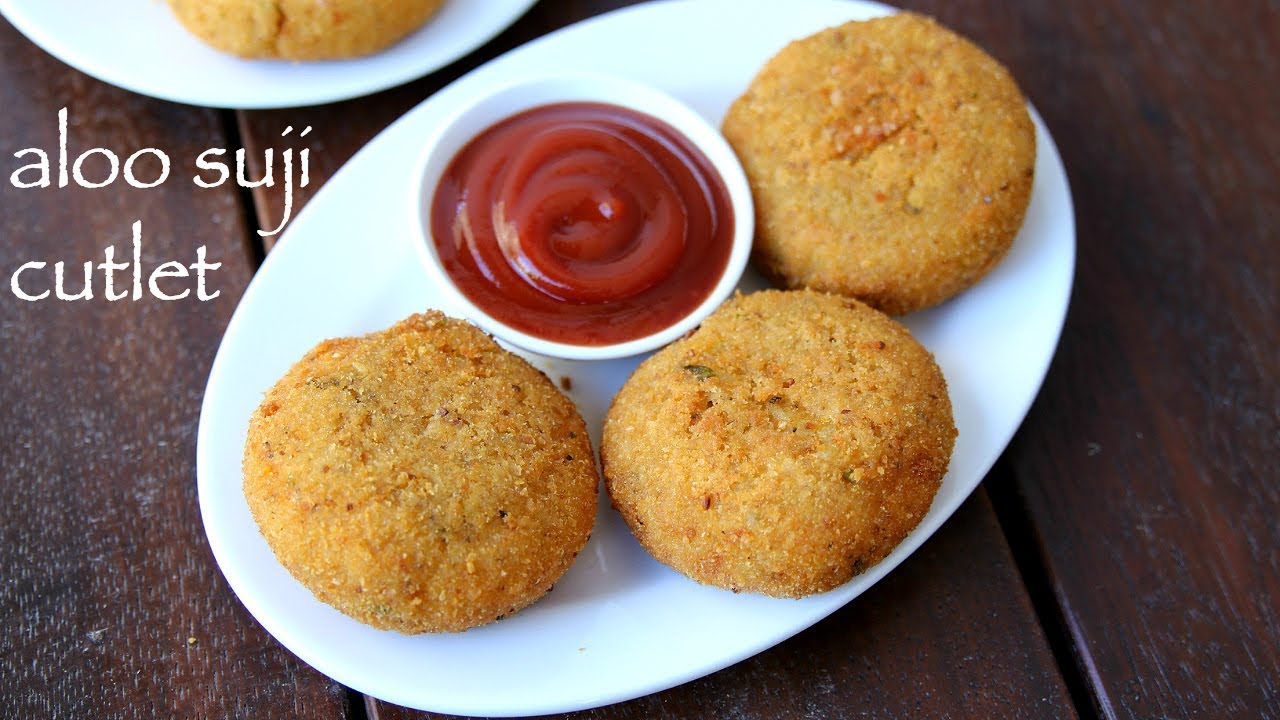 aloo cutlet recipe | crispy aloo suji cutlet | सूजी आलू के कटलेट | potato cutlet | Hebbar | Hebbars Kitchen