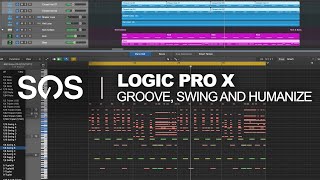 Logic Pro X Groove, Quantize, Swing and Humanize Tutorial