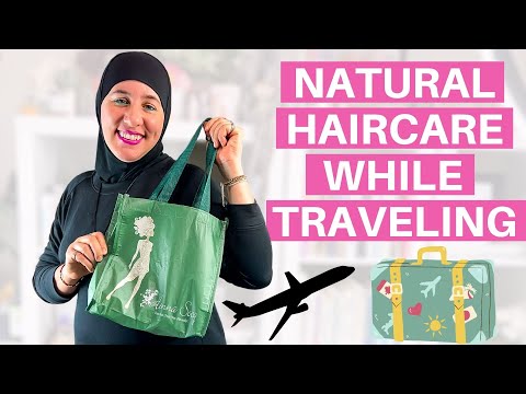 Essential natural hair products to travel with  (Don't leave these behind!)