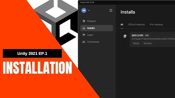 Unity 2021 EP.1 การดาวน์โหลดและติดตั้ง