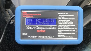 How to compression test an rx8