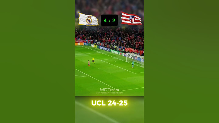 ركلات الترجيح  بين أتليتيكو مدريد وريال مدريد ||دوري أبطال أوروبا 24-25 || دور الـ16 (الإياب)
