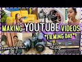 VLOG: Filming Day! How I REALLY Make YOUTUBE Videos! *BTS* | ThatQuirkyMiss
