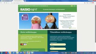 Näin Kirjaudut Raisioagron Verkkokauppaan