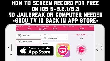 How To Get Free Screen Recorder(iOS 9-9.2.1/9.3)(No Jailbreak Or Computer)iPhone, iPad, iPod Touch
