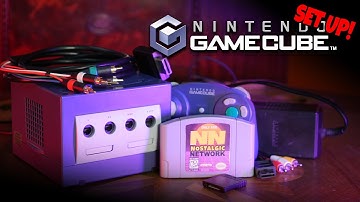 Nintendo Gamecube Console Set Up How To | Nostalgic Video Games Walkthrough
