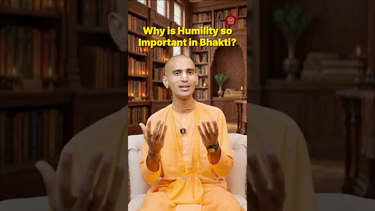 Why is Humility So Important in Bhakti? #krishna #iskcon #bhakti #humility #iskconattapur