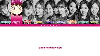 트와이스 TWICE   CANDY POP   Colour Coded ENG LYRICS 日本語歌詞 한글 가사 720p