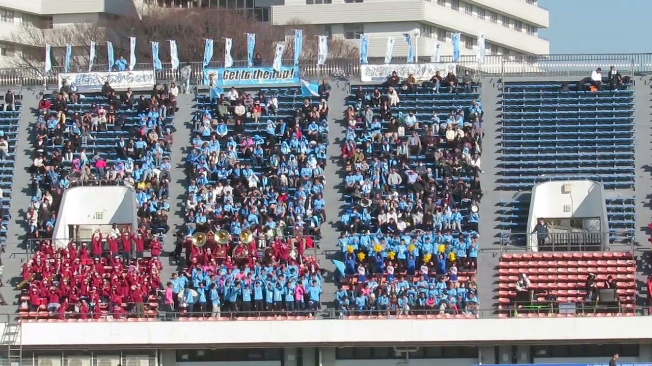 20251229 高校サッカー・金沢学院大附ブラバン応援「ＹＭＣＡ」