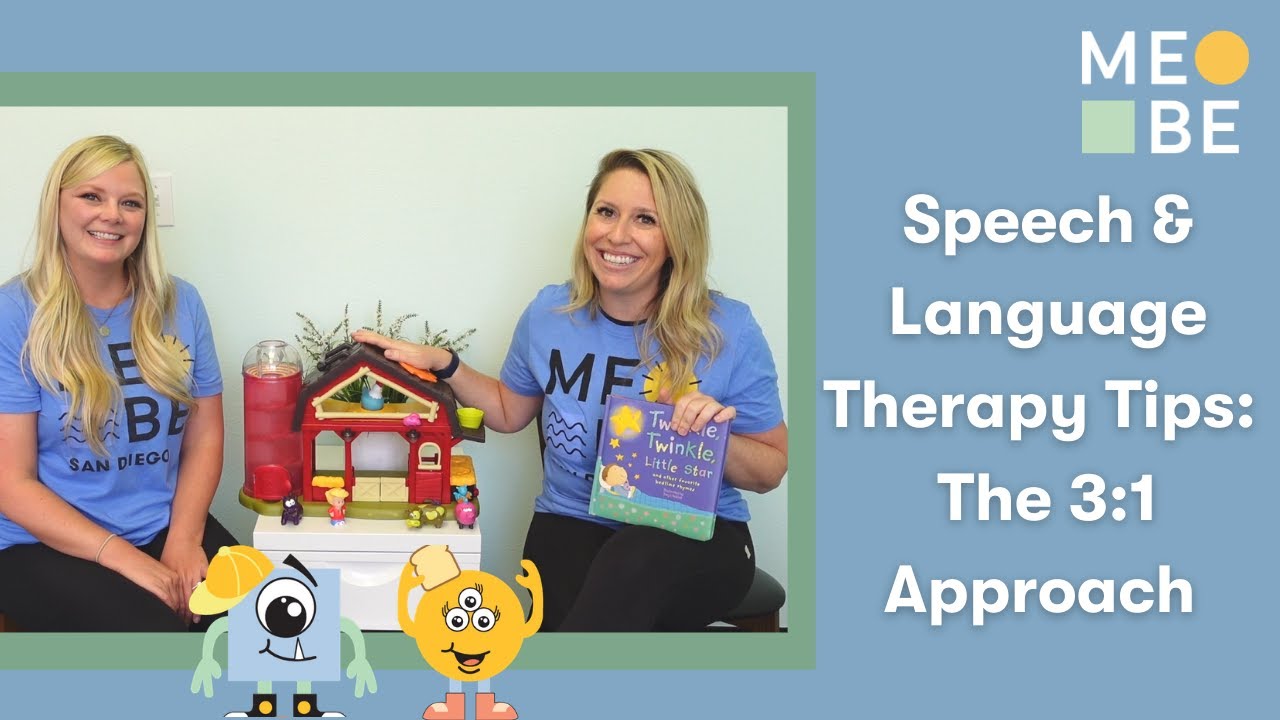 Speech and Language Therapy Tips: The 3:1 Approach to Comments and Questions