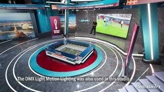 Presentation of the possibilities of virtual production - Sports Studio | Aximmetry