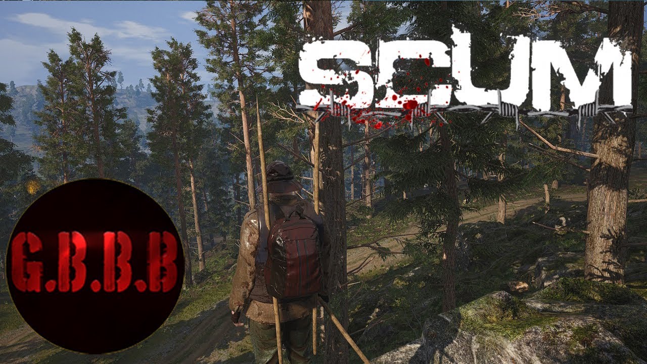 SCUM | Spear Hunting a Bear - k24uk