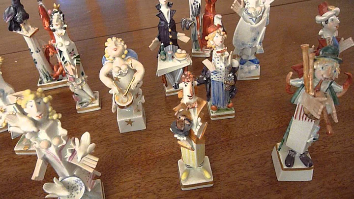 Collection of 17 x Meissen Miniature Figures by Pe...