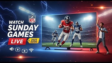 How to Watch NFL Sunday Games Live (Legal Options 2025)