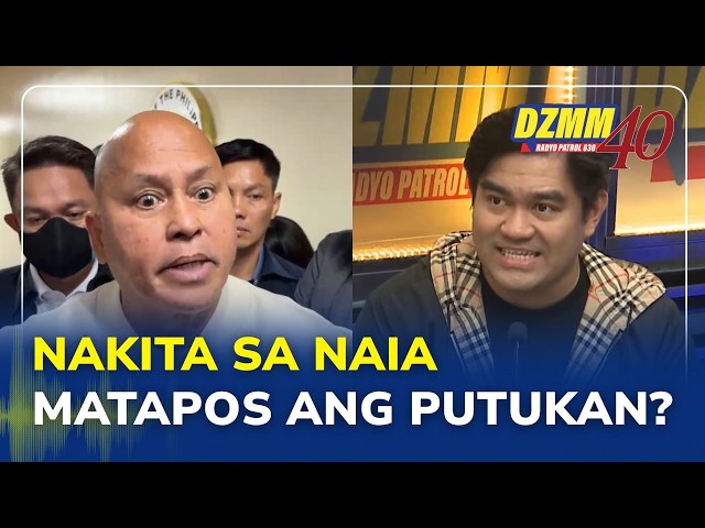 Dela Rosa spotted at NAIA Terminal 3 with Padilla: lawyer | DZMM Teleradyo (14 May 2026)