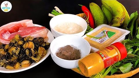 ỐC NẤU CHUỐI chuẩn vị thơm ngon | Bếp Của Vợ