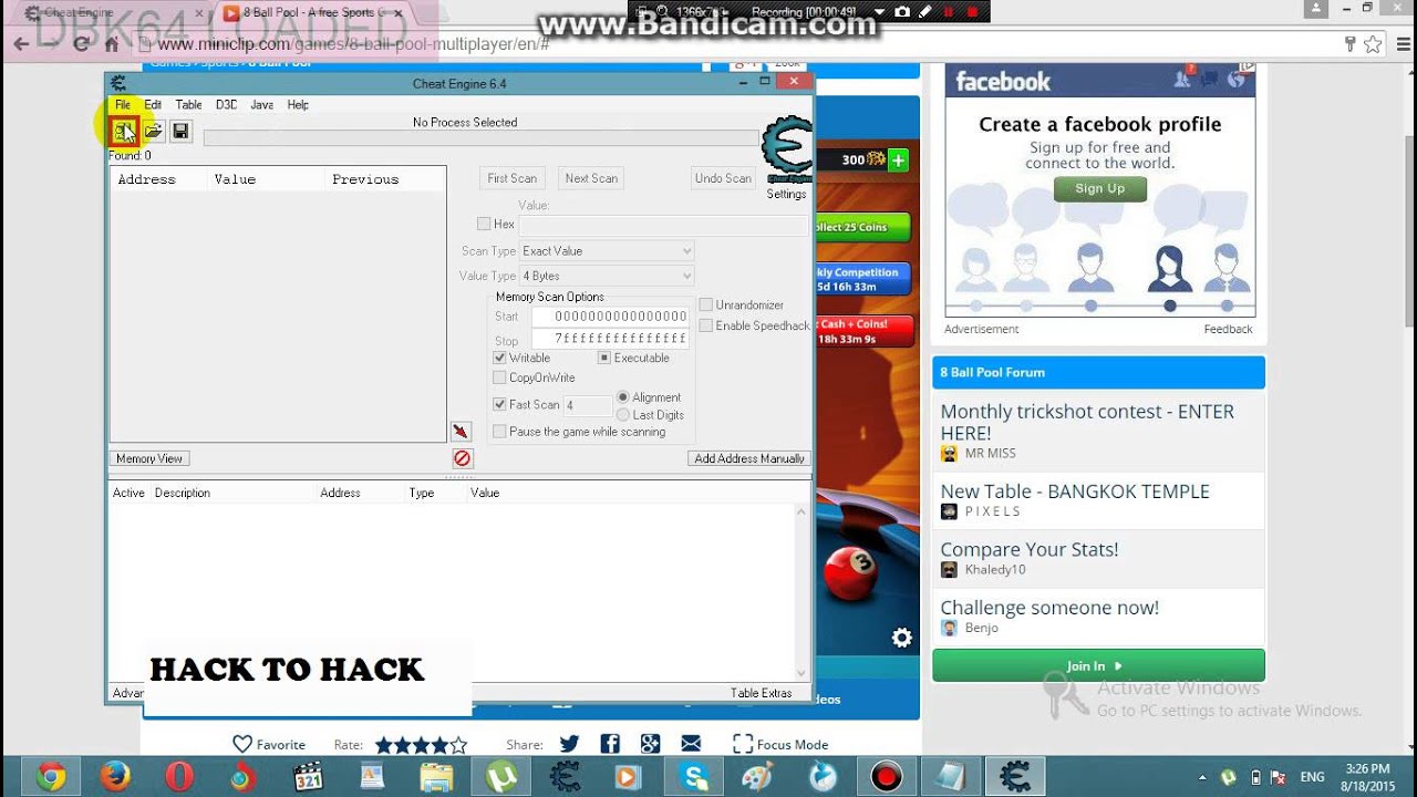 how to hack 8ball pool coins (7,000,000) - 