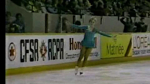 Rosalynn Sumners (USA) - 1982 Skate Canada Interna...