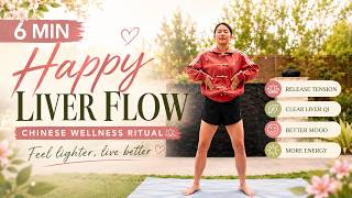 6 MIN QI GONG FOR STRESS RELIEF | Beginner Friendly Wellness Routine For Better and Happier Mood