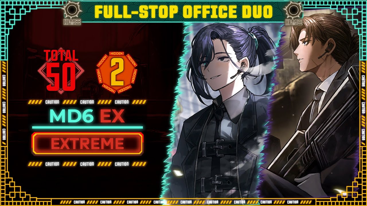 Full-Stop Office Duo - MD6E Team 50 Adv. (2/4 Hidden Boss) [Limbus Company]