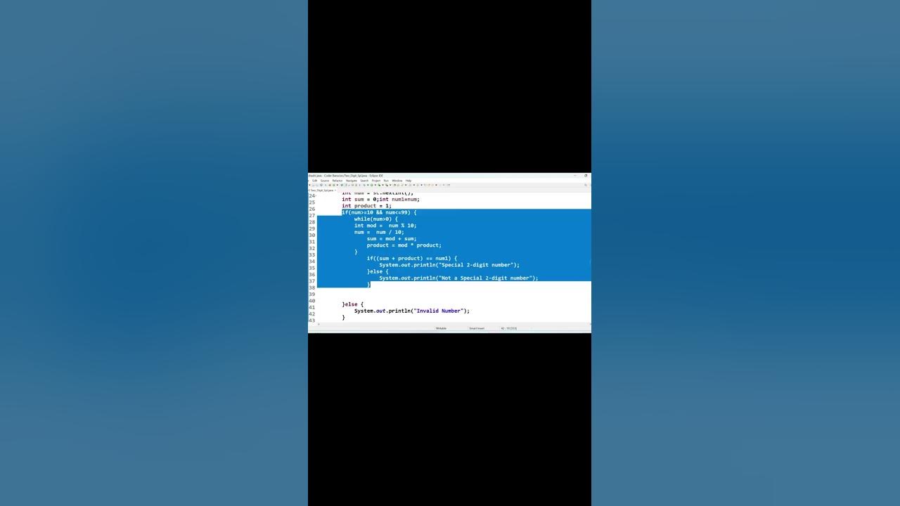 Special 2 digit Number In Java YouTube special-2-digit-number-in-java-youtube