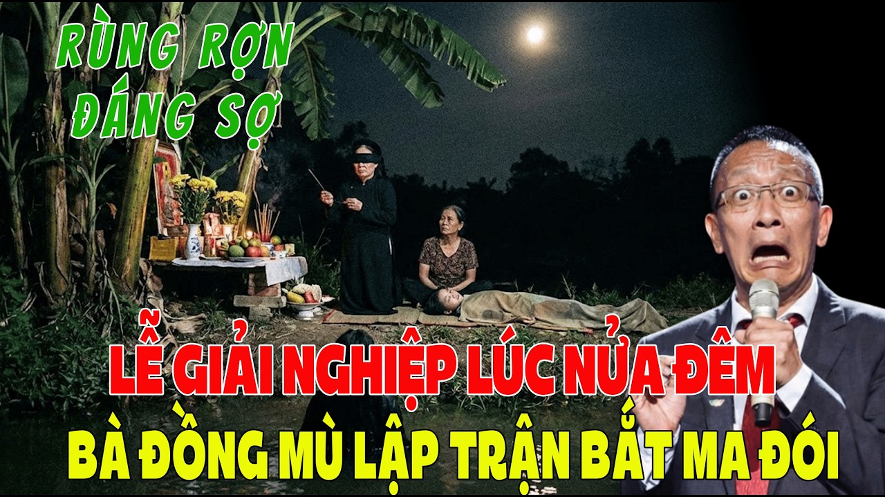 Bà Đồng Mù Dẫn Dụ Ma Đói Đoạt X.ác Trẻ Con & Lễ Giải Nghiệp Lúc Nửa Đêm | Tâm Sự Cùng Văn Sâm