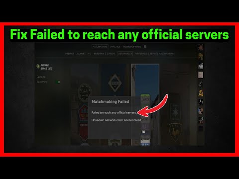 Fix Failed to reach any official servers in Counter-Strike 2