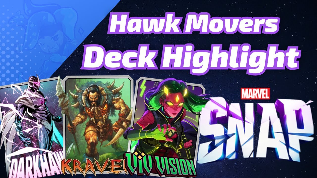 Viv Vision Darkhawk Movers! | Marvel SNAP Deck Highlight