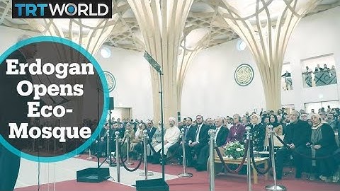 Eco-friendly Mosque: Turkish president opens Europe
