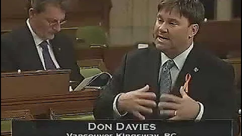 Don Davies speaks about Conservative Crime Bill - Part 2