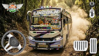 🚍BUS SIMULATOR INDONESIA | Extreme Mountain🚧 Offroad Bus Driving Full Passenger Lode BUSSID GAMEPLAY screenshot 3