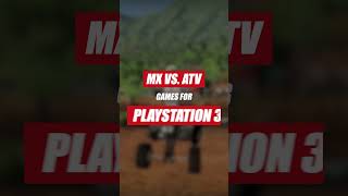 All MX vs  ATV Games on PS3 #shorts #playstation #ps3 #mxvsatv