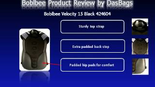 Boblbee Velocity 15 Black 424604 Product Review by DasBags.com