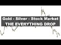 Gold and silver   the everything drop starting  the 1 stock market crash pattern
