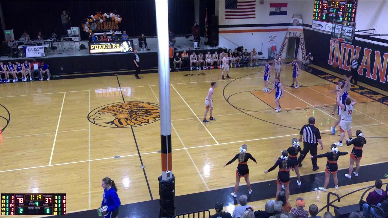 Puxico High School vs Twin Rivers High School Mens Varsity Basketball