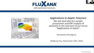 FLUXANA Webinar "Experience applications first-hand: Polymers" from November 16th, 2022