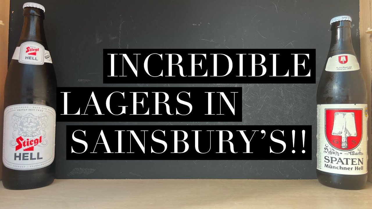 Stiegl Hell Vs Spaten Münchner Hell , Amazing German Lager In Sainsbury's