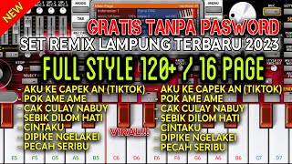 SET REMIX LAMPUNG TERBARU 2022-2023 || FREE SET 16 USER TANPA PASWORD ZQV PRODUCTION