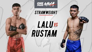NGAMUK! LALU SOFIAN VS RUSTAM HUTAJULU | FULL FIGHT ONE PRIDE MMA 68 LOCAL PRIDE #3 JAKARTA