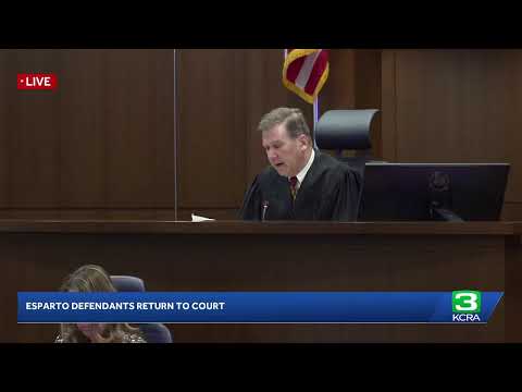 LIVE | Esparto explosions defendants appear in court