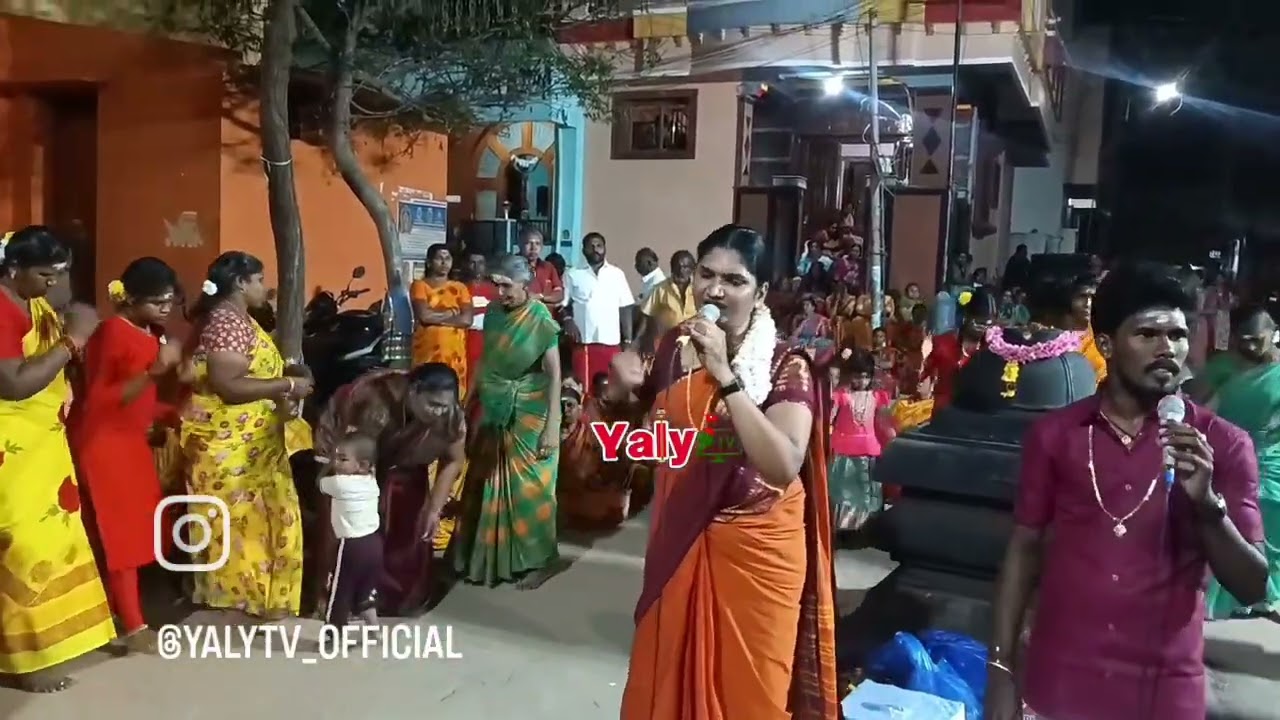 காவியா கும்மிப்பாட்டு தென்காசி 💫 காவியா வில்லிசை மற்றும் கும்மி பாட்டு 💕