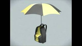 Lori Ferraiolo | Backpack with Integral Umbrella