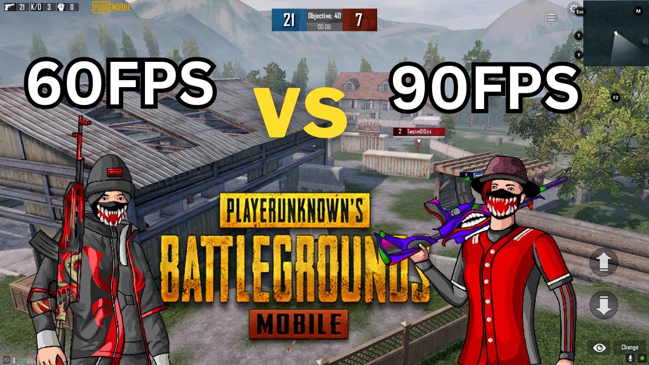 M24 room challenge 90 fps vs 60 fps TDM 