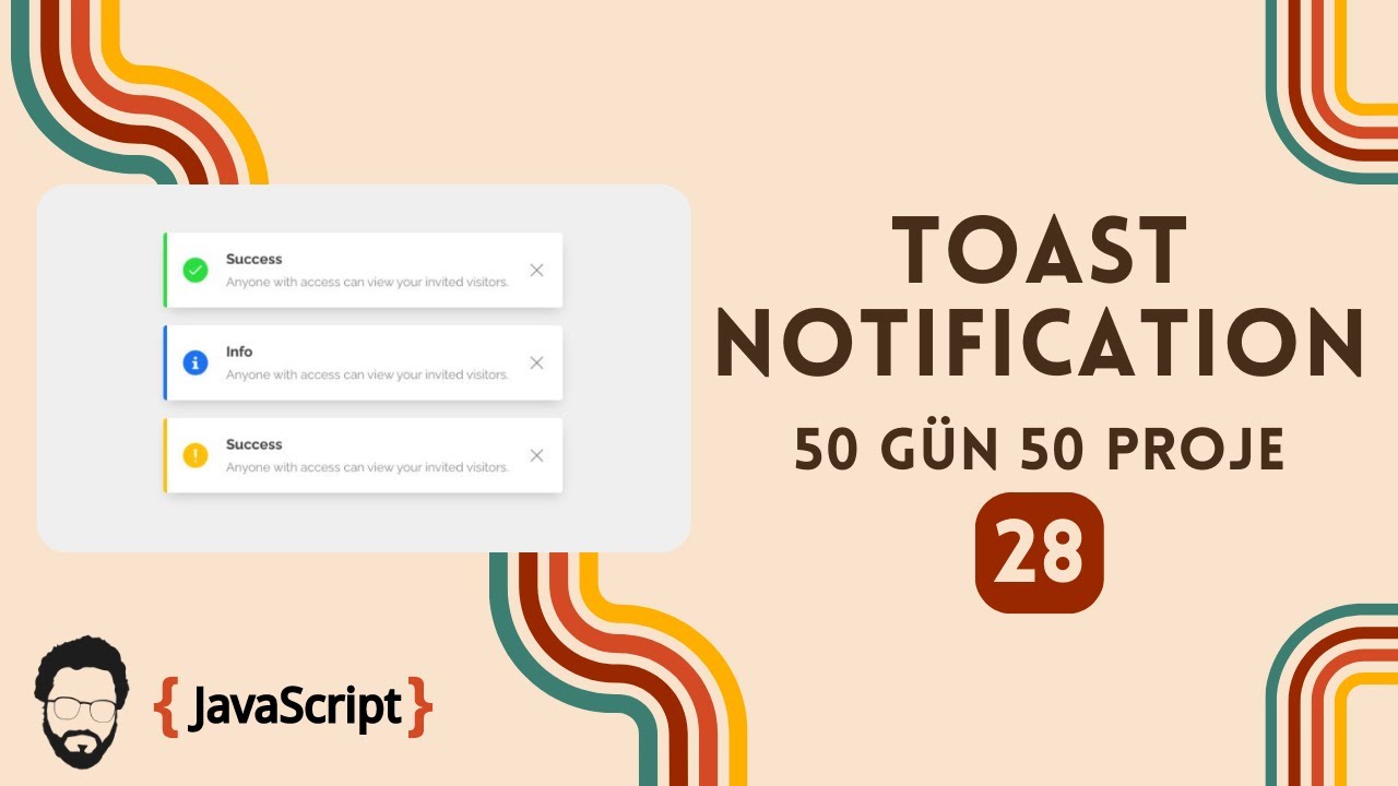 JavaScript Giriş Seviye Proje (DOM - Math.random) | 50 Gün 50 Proje -28 ...
