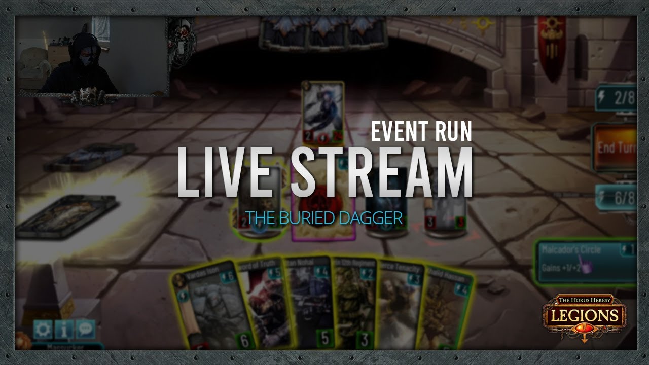 LIVE STREAM EVENT RUN / Tylos Rubio | Horus Heresy Legion