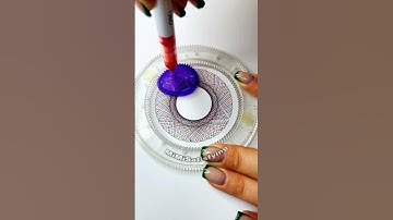 Amazing Spirograph #spirograph #art #asmr #viral #satisfying #usa #pattern #shorts