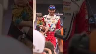 Kyle Larson walking out to Dirt 9/16/23