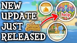 BRAND NEW 2.0.6 Update Just Released for Animal Crossing New Horizons