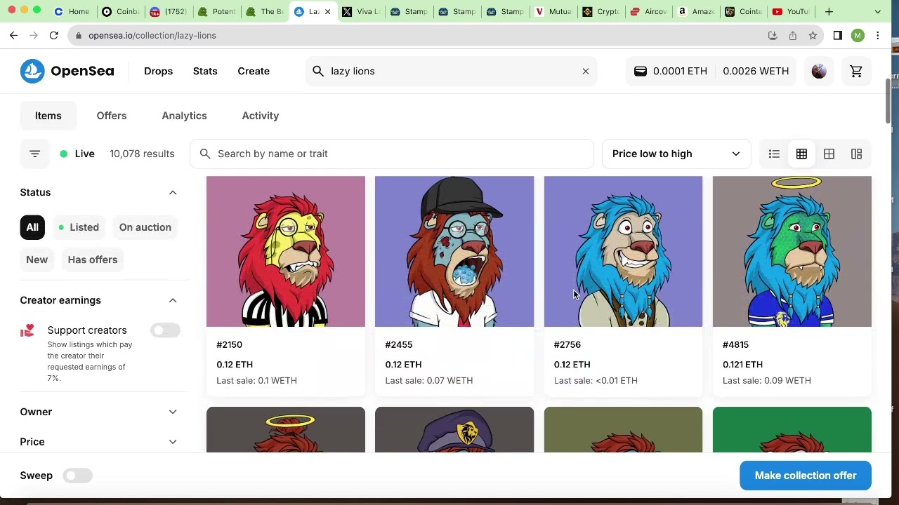 Some dead NFT projects/ still surviving projects and one specific Pepe I have my eye on