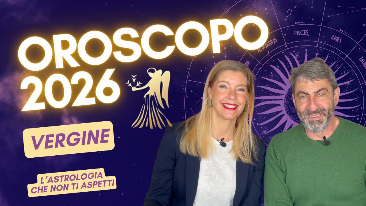 OROSCOPO dell'ANNO 2026 per la VERGINE